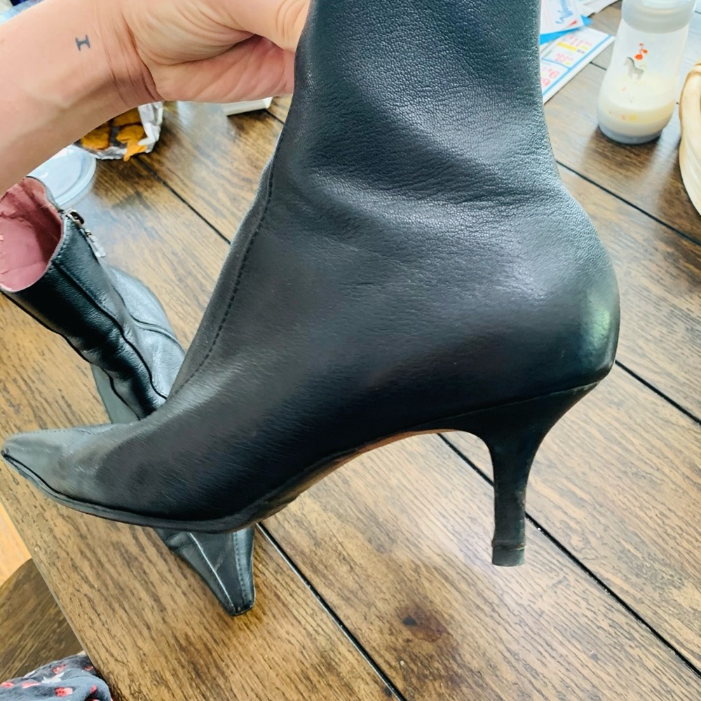 Pointed Toe Booties - Picture 6 of 10
